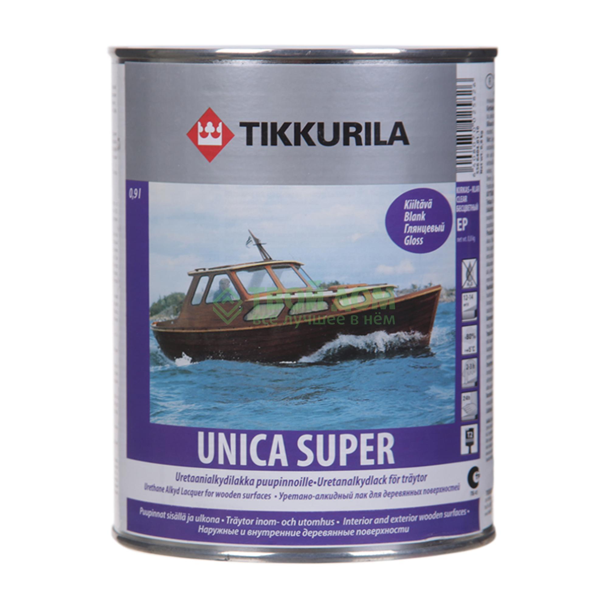 Лак Tikkurila unica super 20