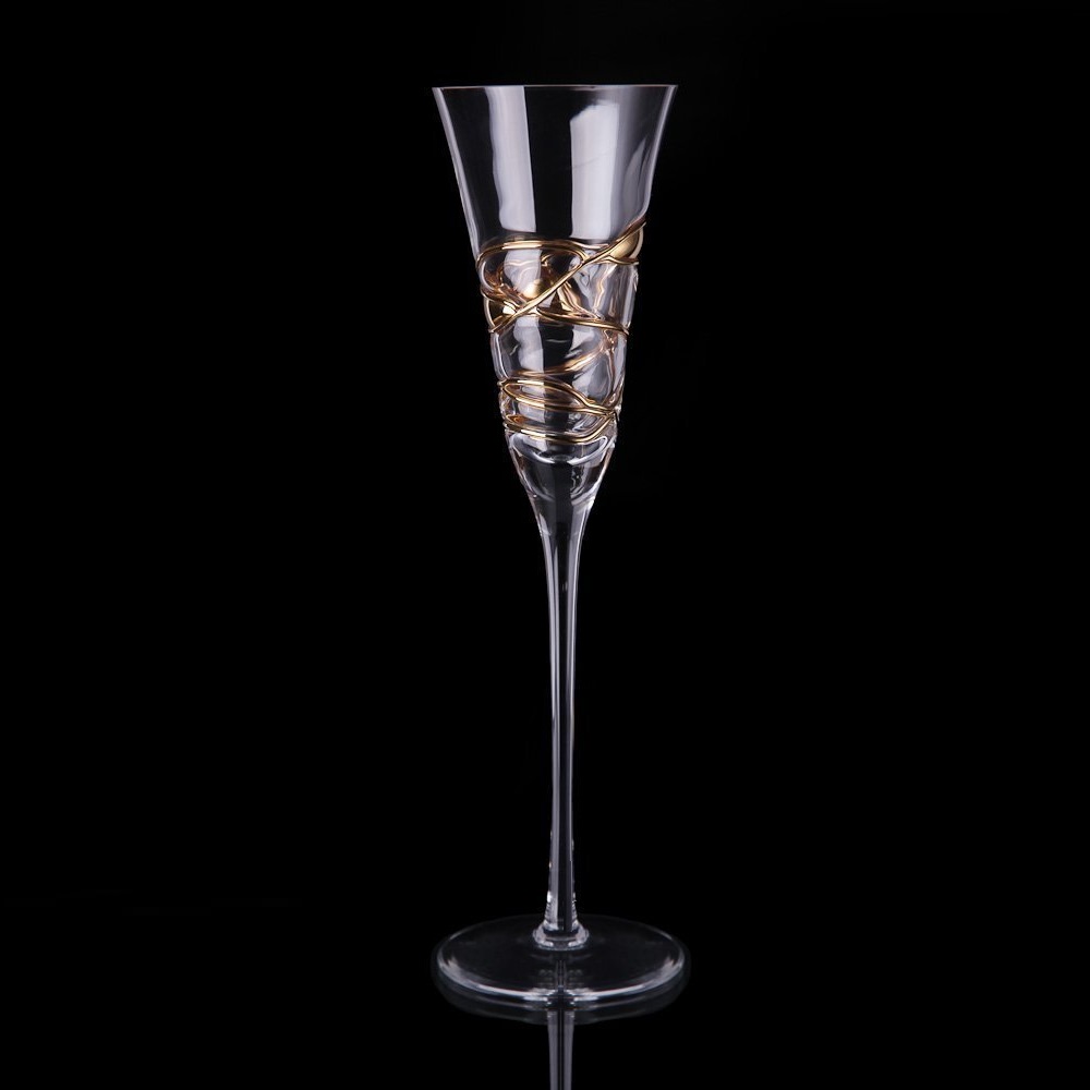 Набор фужеров Top Line Виченца для шампанского 6 шт, цвет прозрачный - фото 1