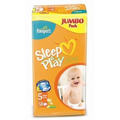 

Подгузники Pampers Sleep&Play 11-25 кг. 58 шт