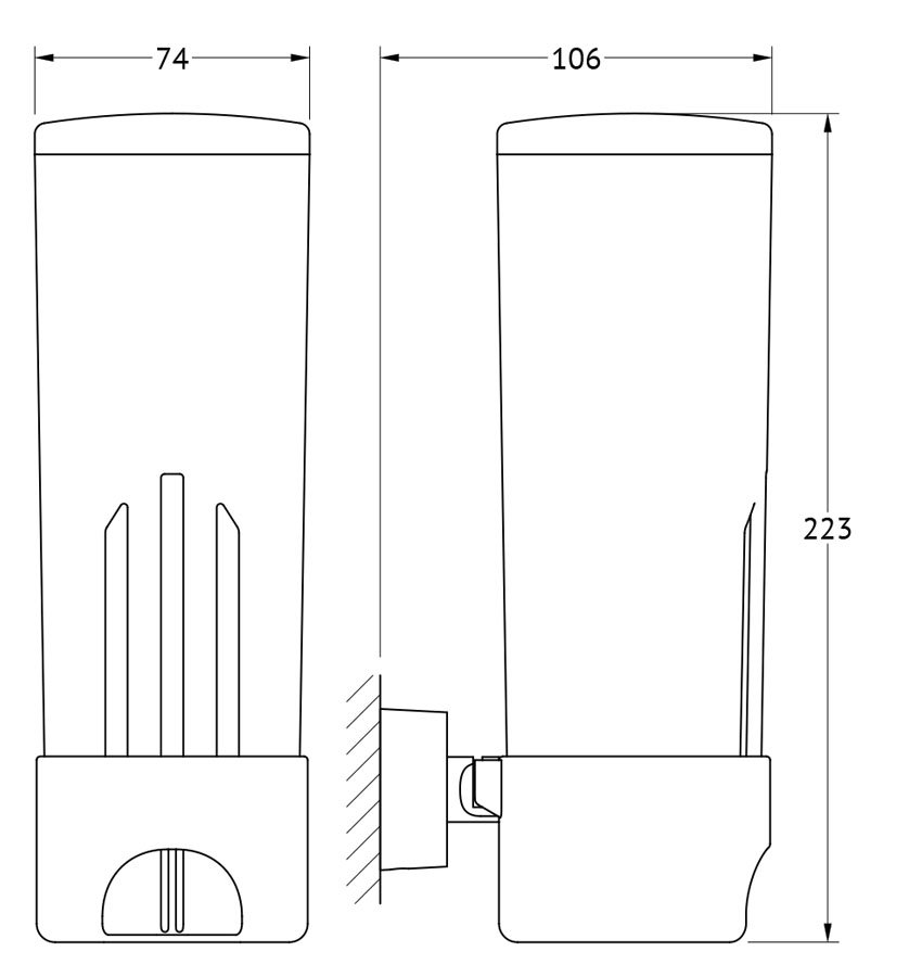 фото Диспенсер fbs nos 019