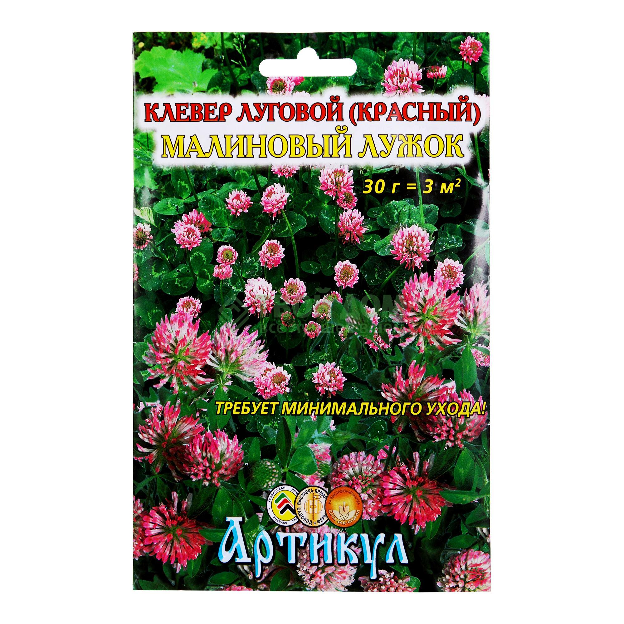 

Артикул Клевер Малиновый лужок