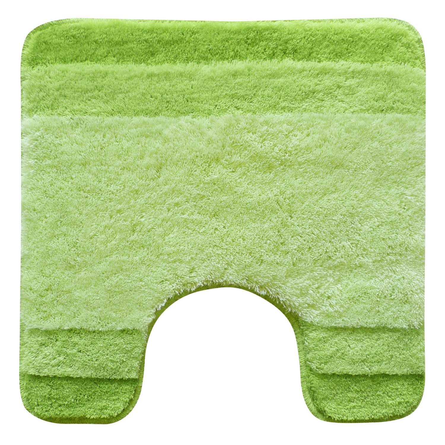 фото Коврик для туалета spirella balance зеленый 55х55 см