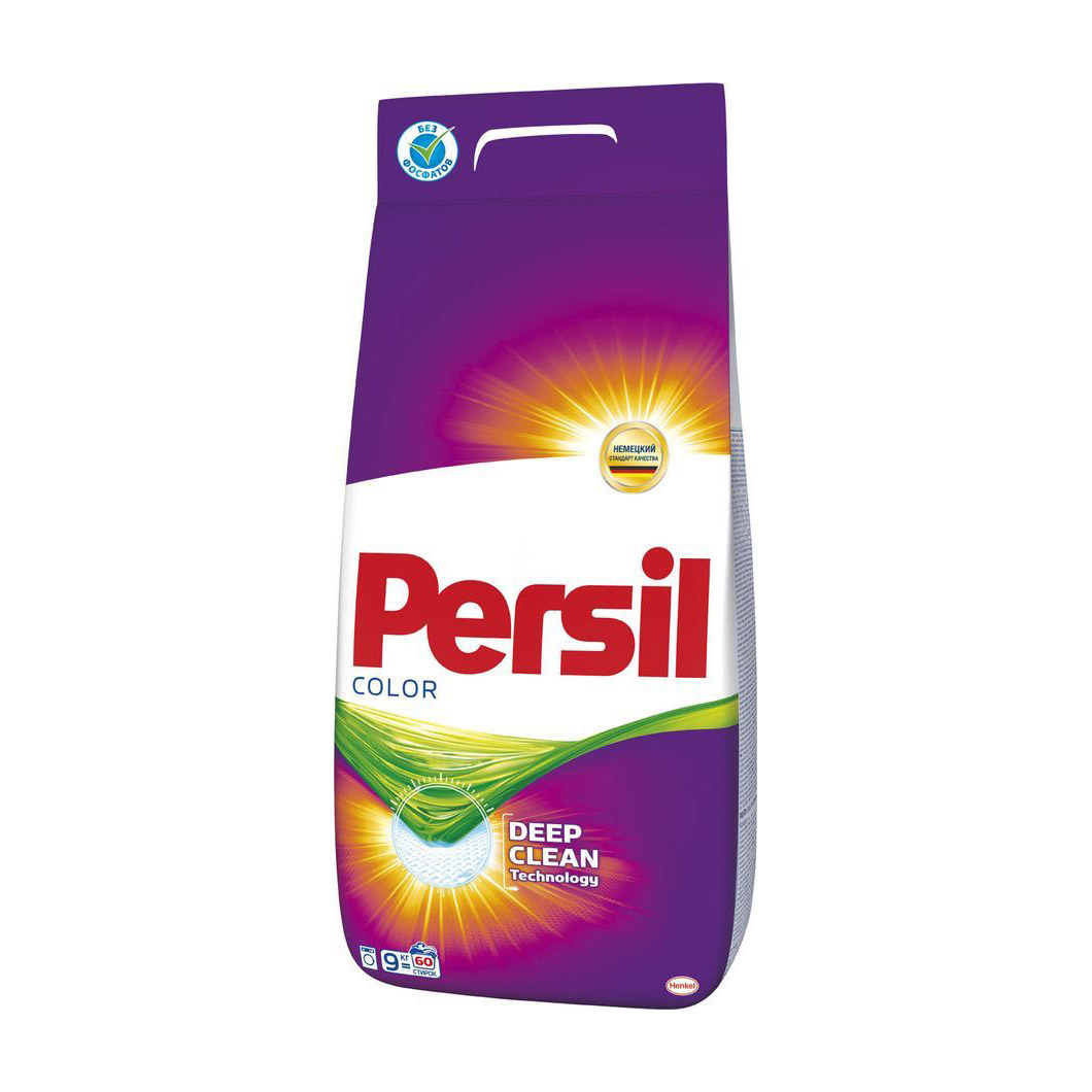 фото Стиральный порошок persil color автомат для цветного белья 9 кг