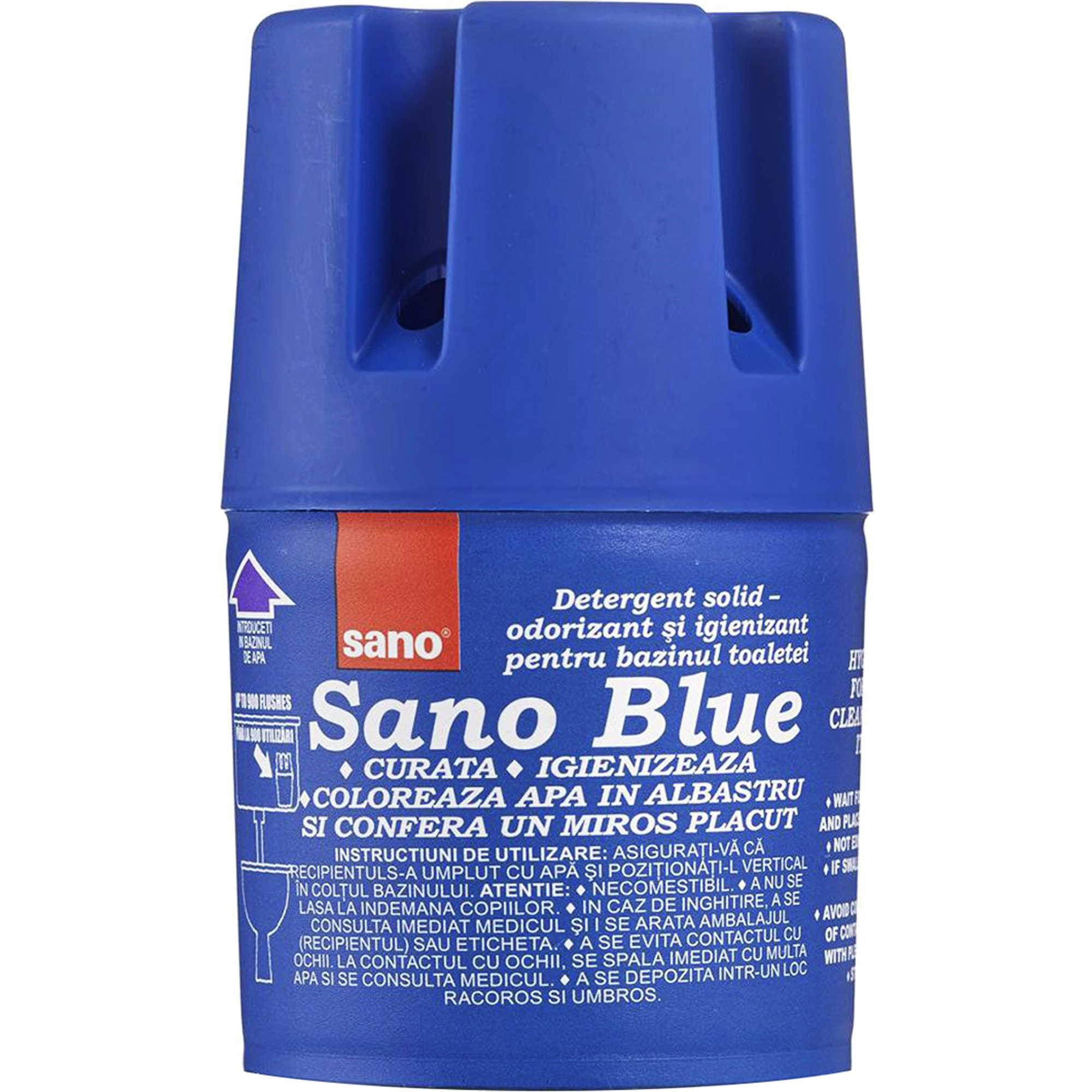 фото Чистящее средство sano blue для унитаза 150 г