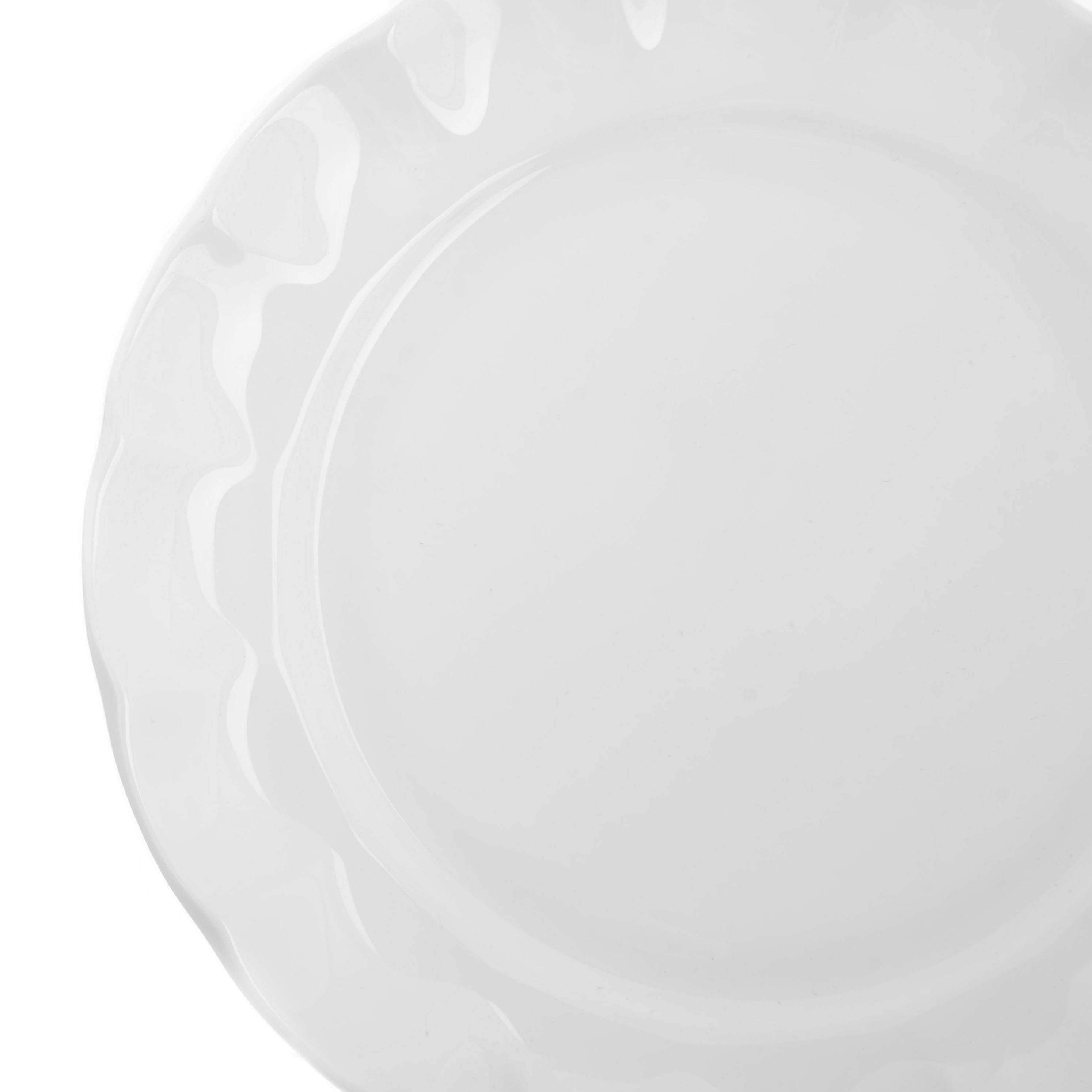 Набор тарелок Hatori Магнолия 6 предметов, цвет белый - фото 3