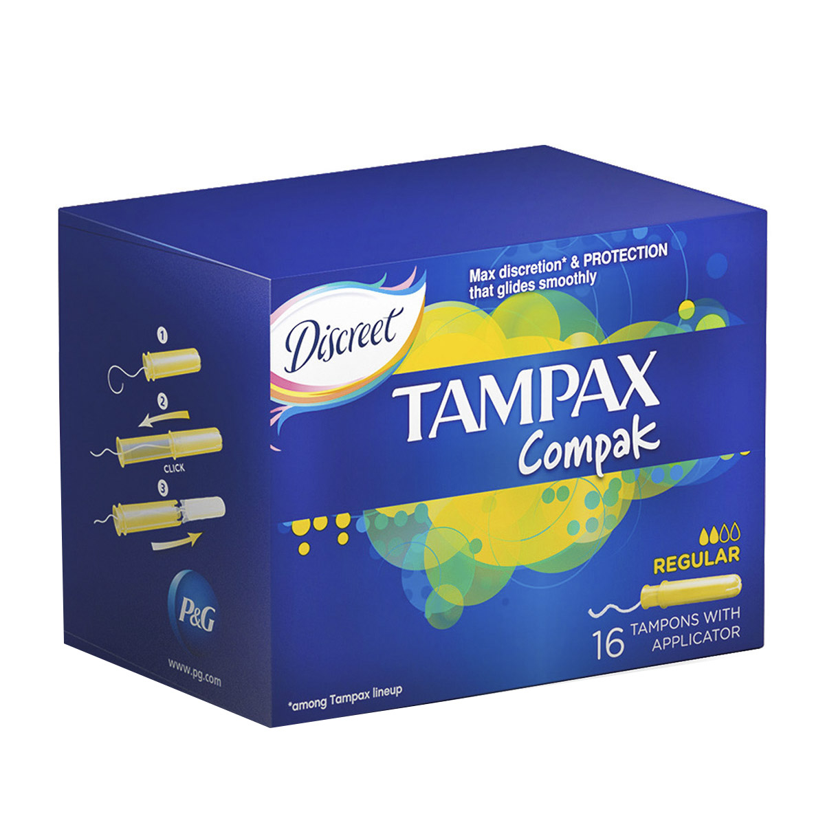 Тампоны Tampax Compak Regular с аппликатором 16 шт