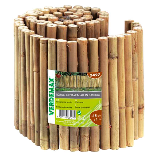 

Заборчик бамбуковый Verdemax 100x15см