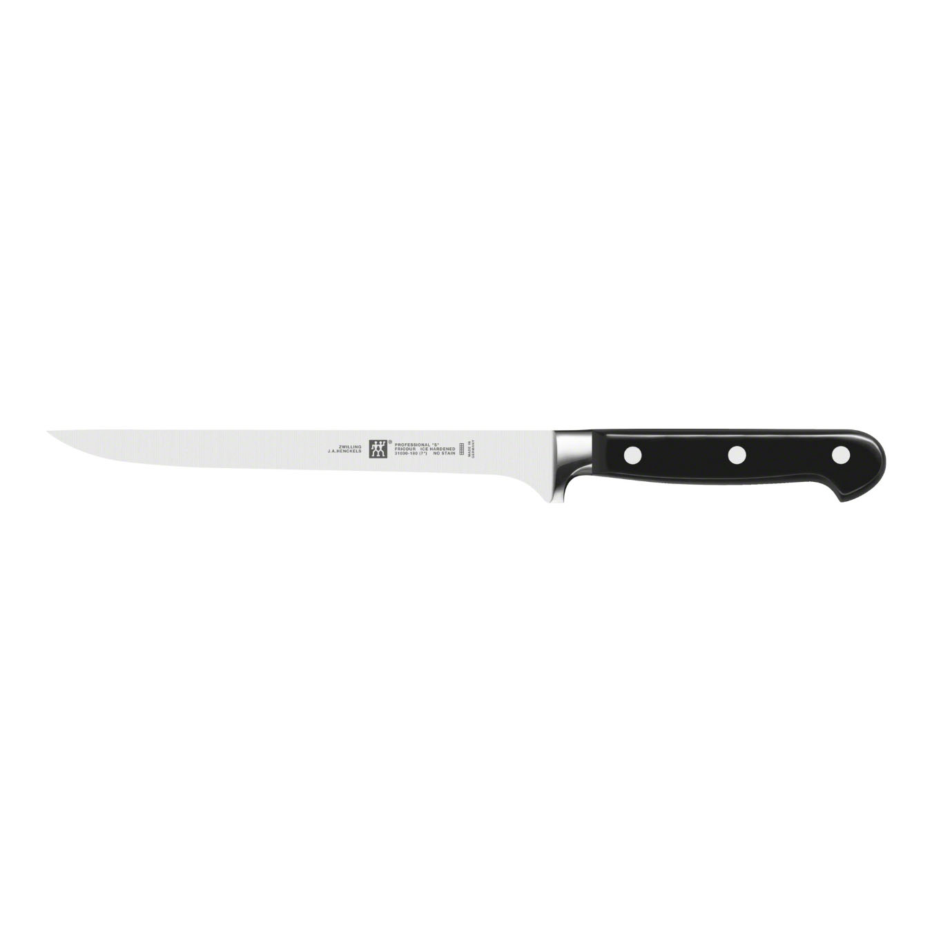 Нож филейный Henckels 31030-181, цвет черный - фото 1