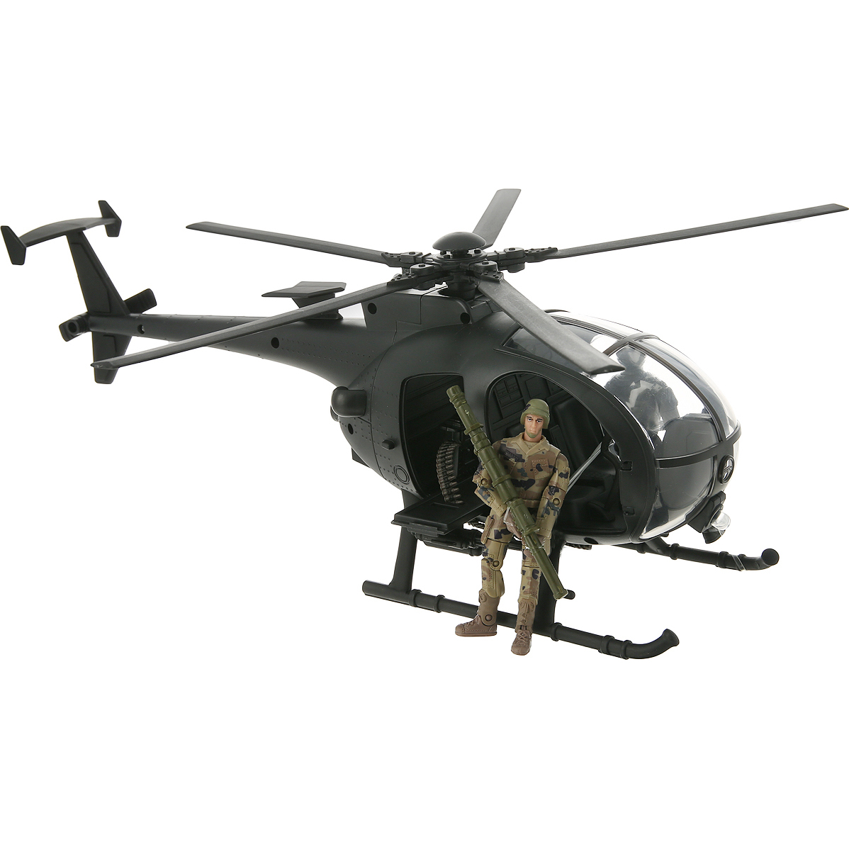 фото Игровой набор world peacekeepers вертолет с 2 фигурками 1:18 mc77023