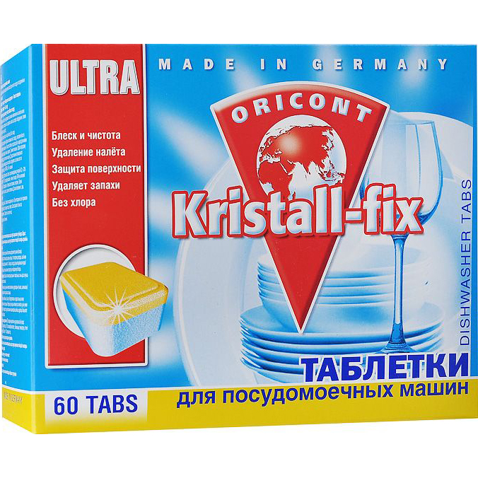 Таблетки Luxus Для посудомоечных машин Kristall-fix 60 шт