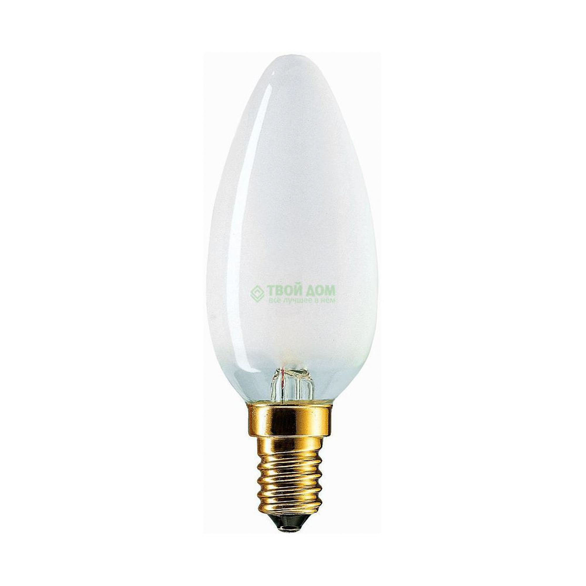 фото Лампочка philips lamps standard 40w e14 230v b35 fr 1ct