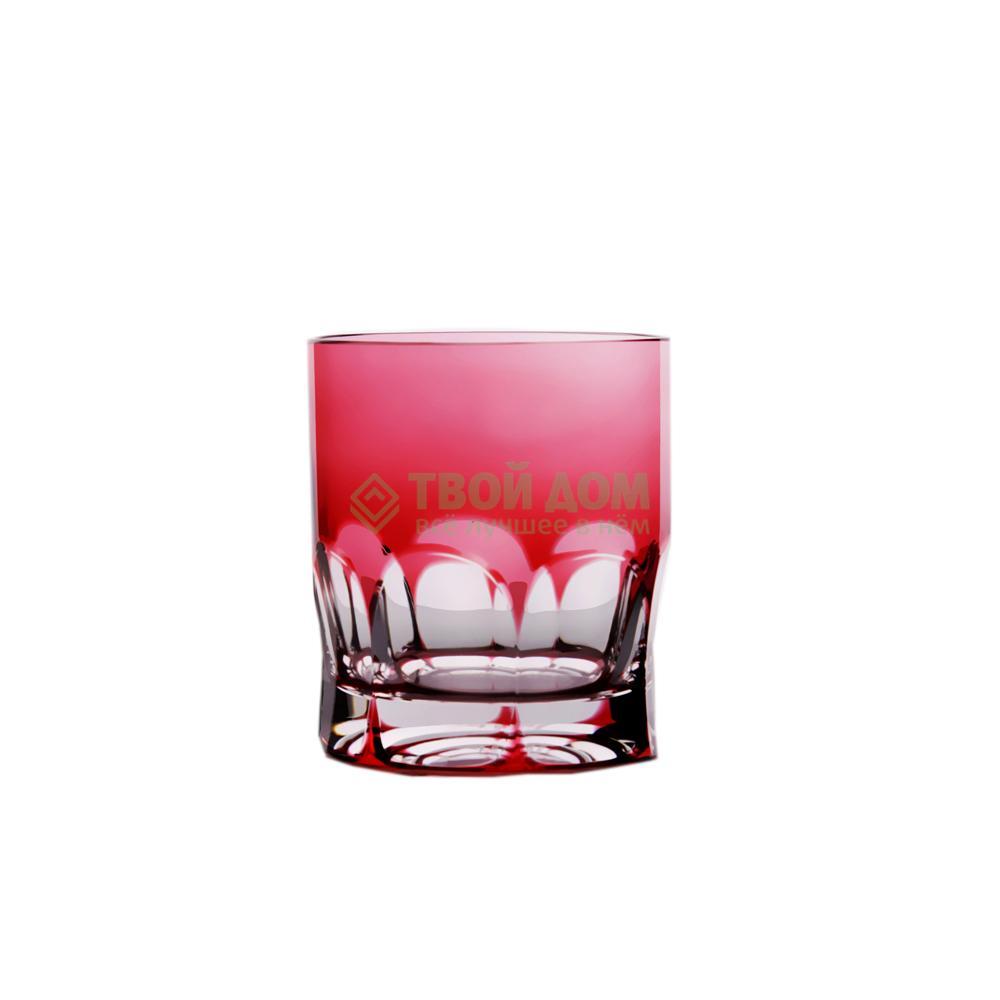 Набор стаканов для виски Арнштадт 6шт рубин (3263/9), цвет красный - фото 1