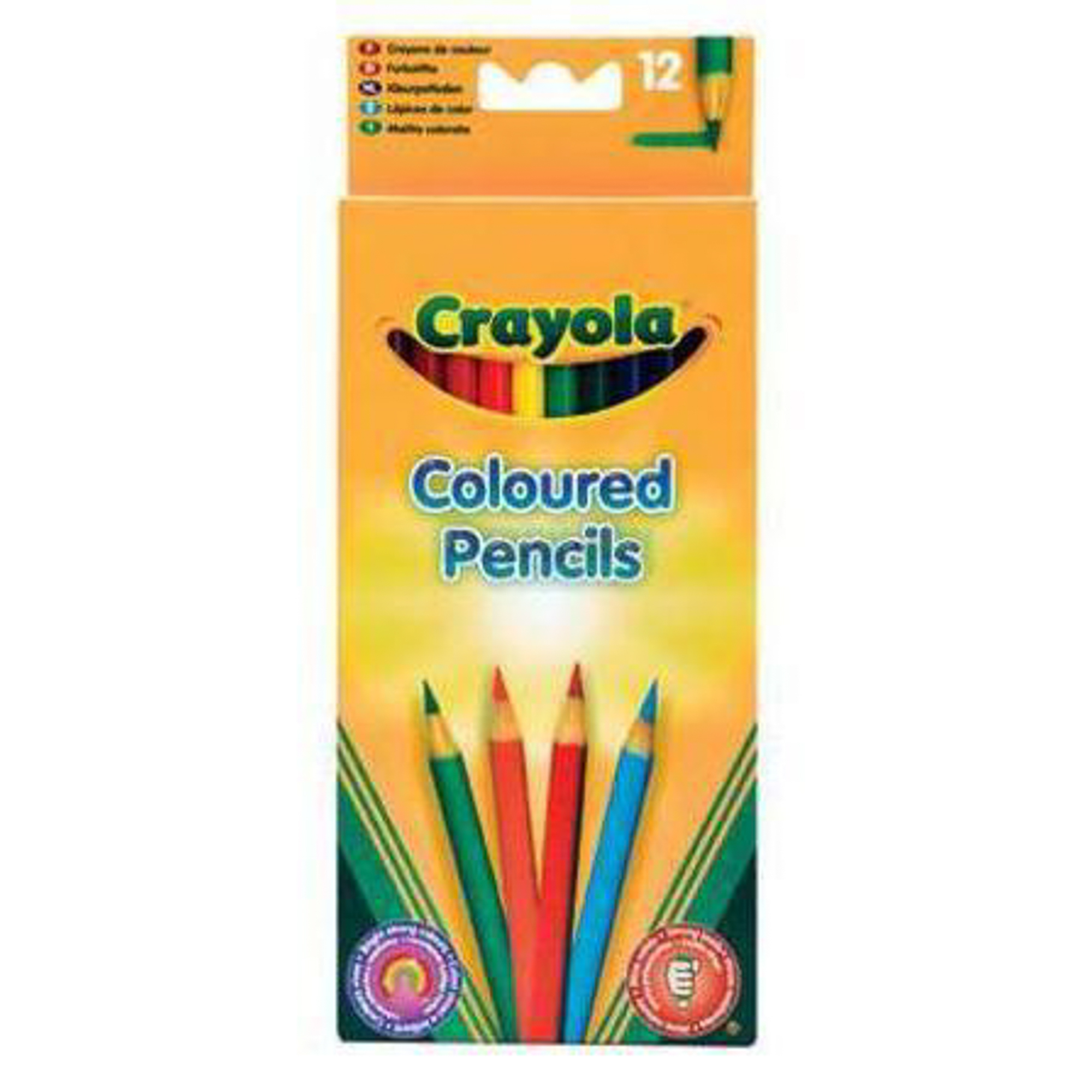 

Crayola Цветные карандаши 12 шт (3612)