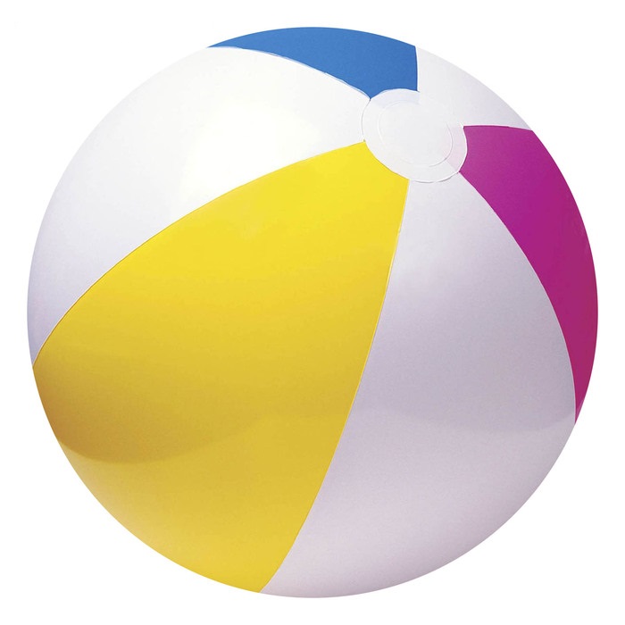 Глянцевый мяч Intex d61см