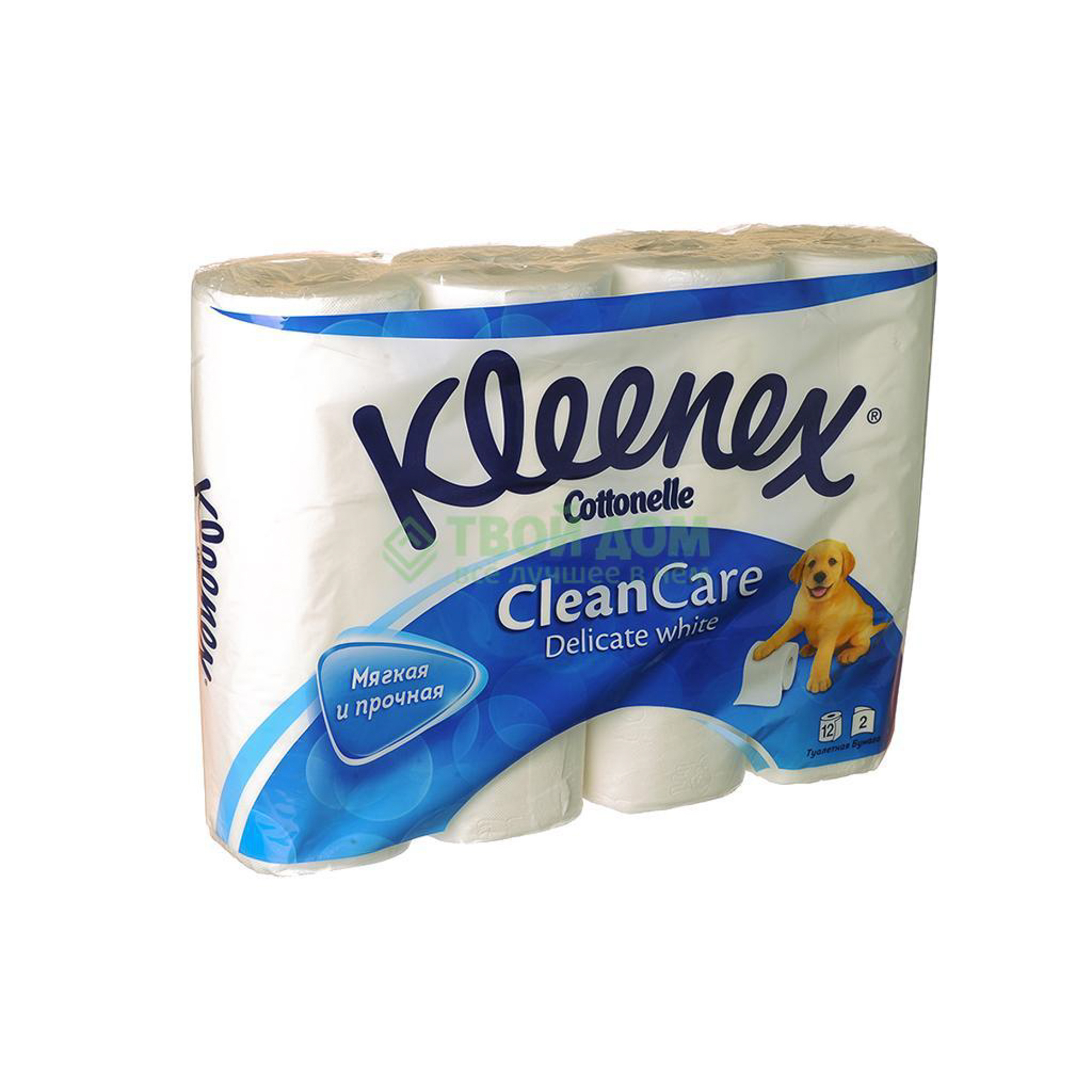 фото Туалетная бумага kleenex велти 12 рулонов