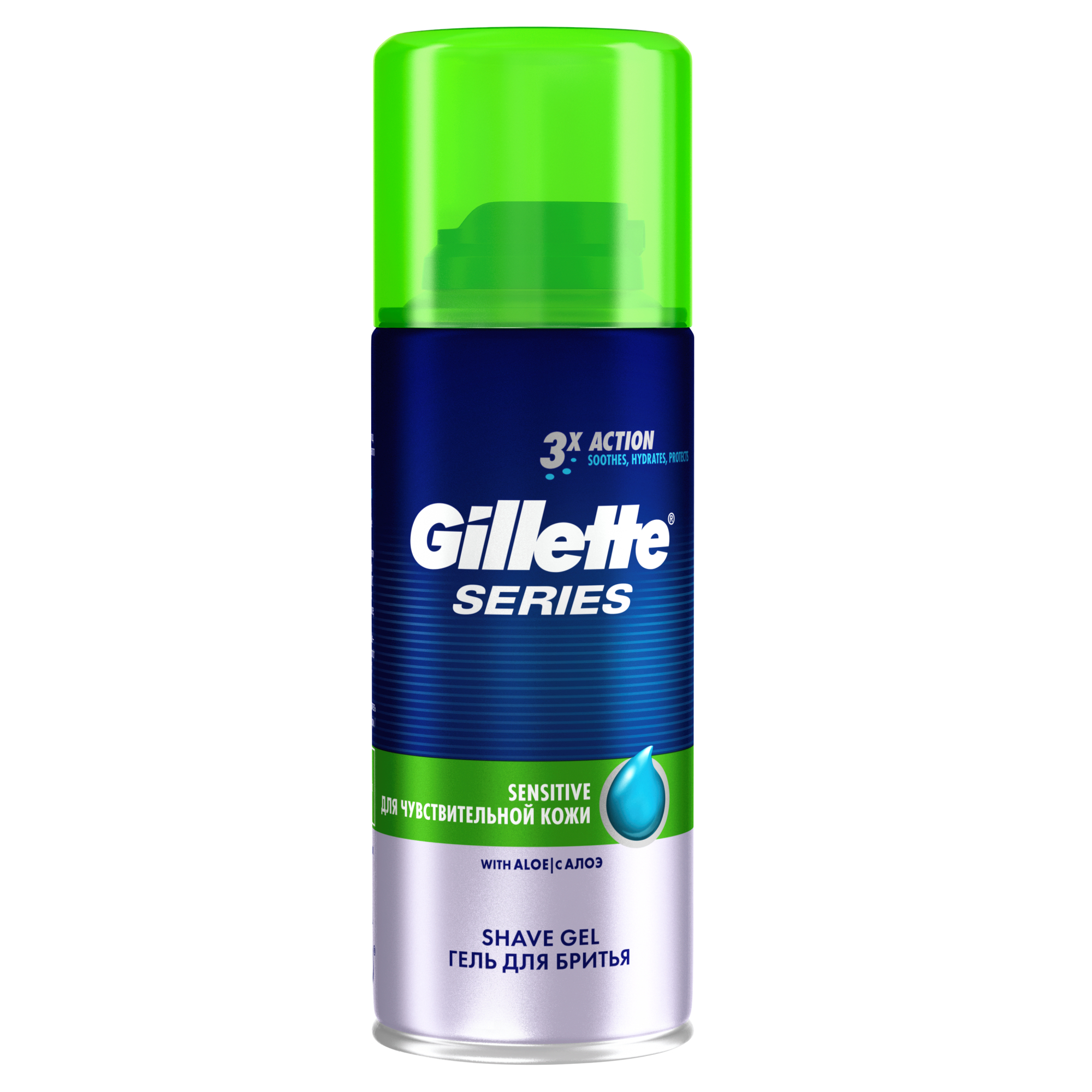 

Гель для бритья Gillette Series Sensitive, для чувствительной кожи, мужской, 75