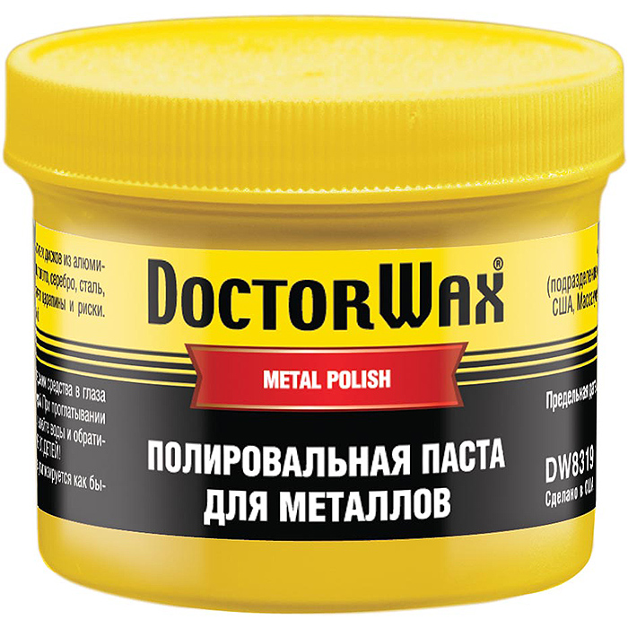 Полировальная паста для металлов Doctor wax 150 мл