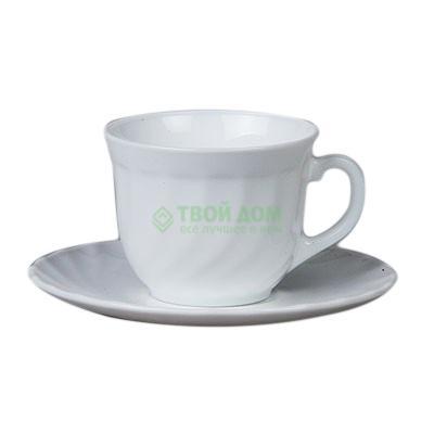 

Набор кофейный Luminarc Trianon Набор кофейный 12 пр, 6 перс,, Белый