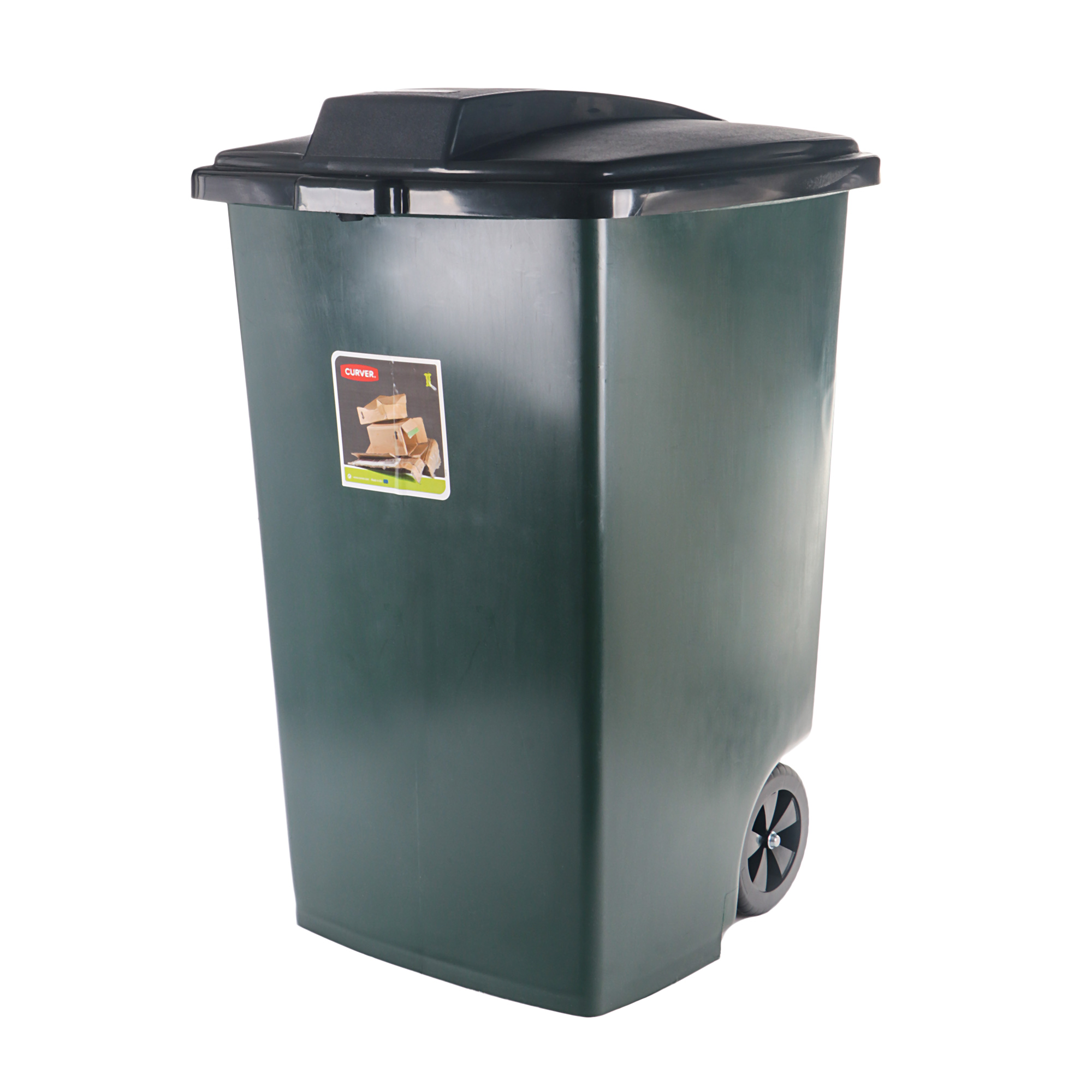 Контейнер для мусора Curver Outdoor 100 л зеленый