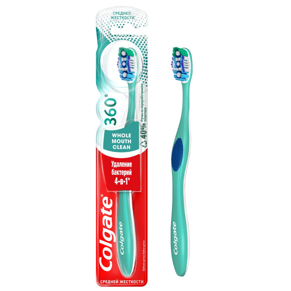 фото Зубная щетка colgate 360 суперчистота всей полости рта