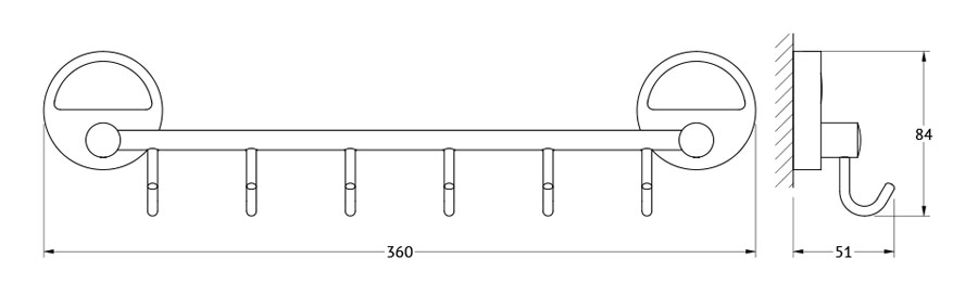 фото Крючок fbs lux 027