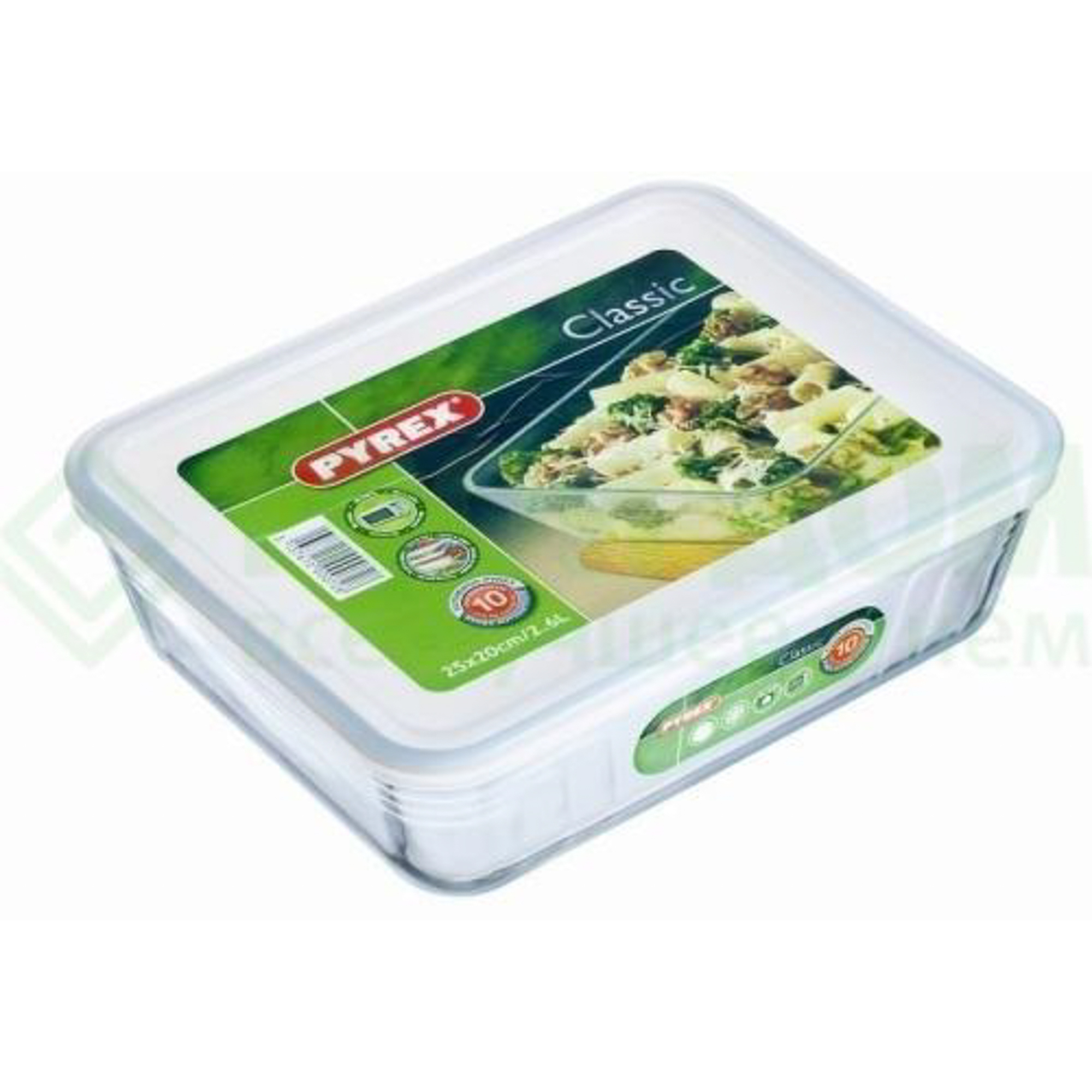 

Форма для выпечки PYREX 243P000/5046/6146, Белый