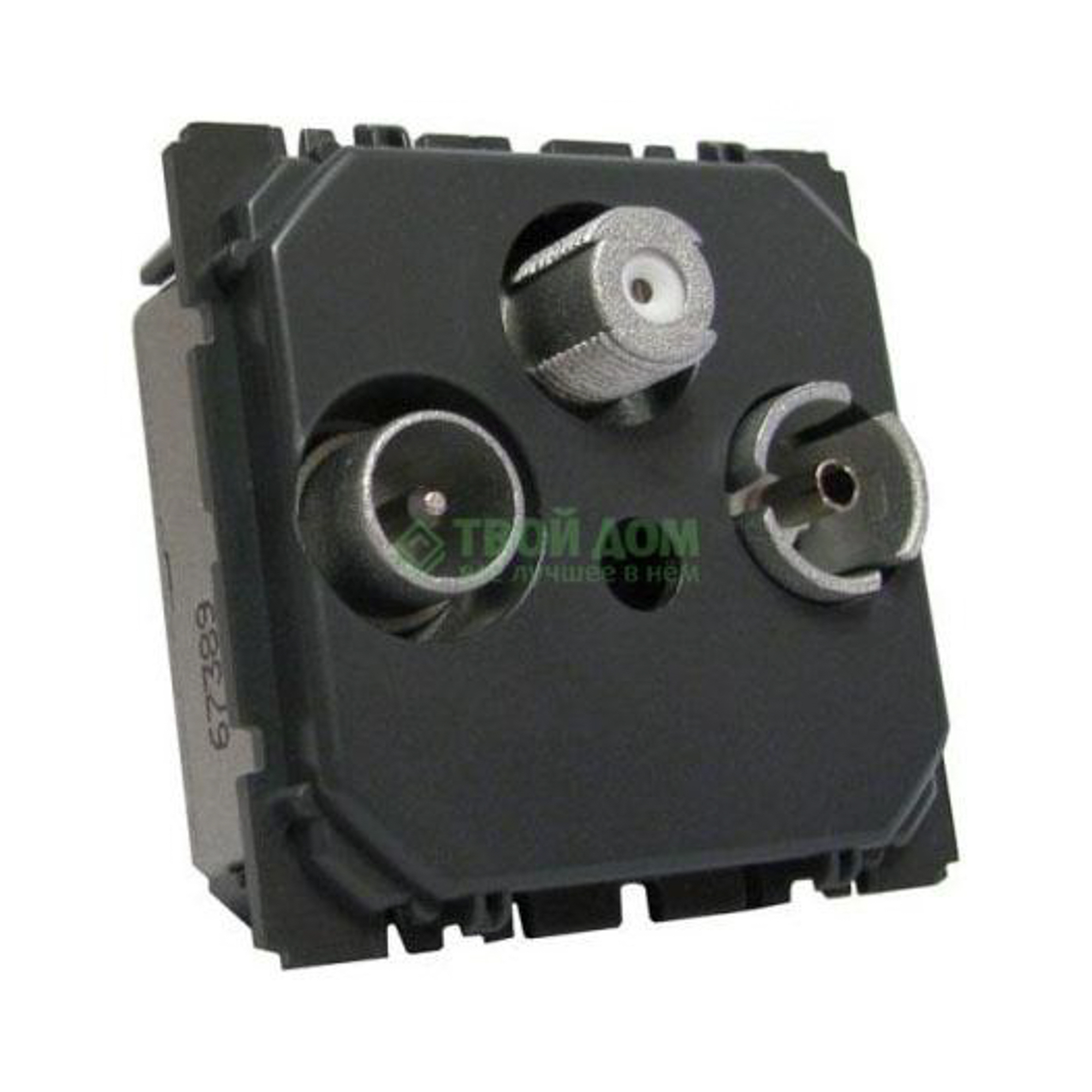 

Механизм розетки ТВ Legrand Мех TV-FM-SAT единственная 2 мод (67389)