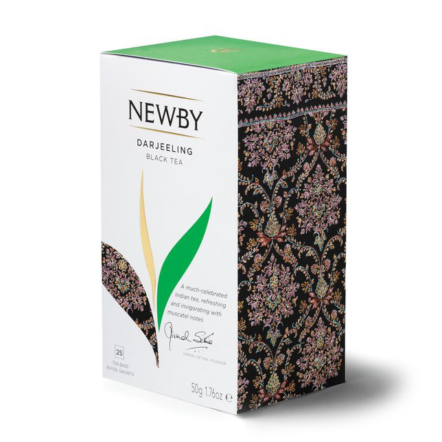 

Чай черный Newby Darjeeling 25 пакетиков