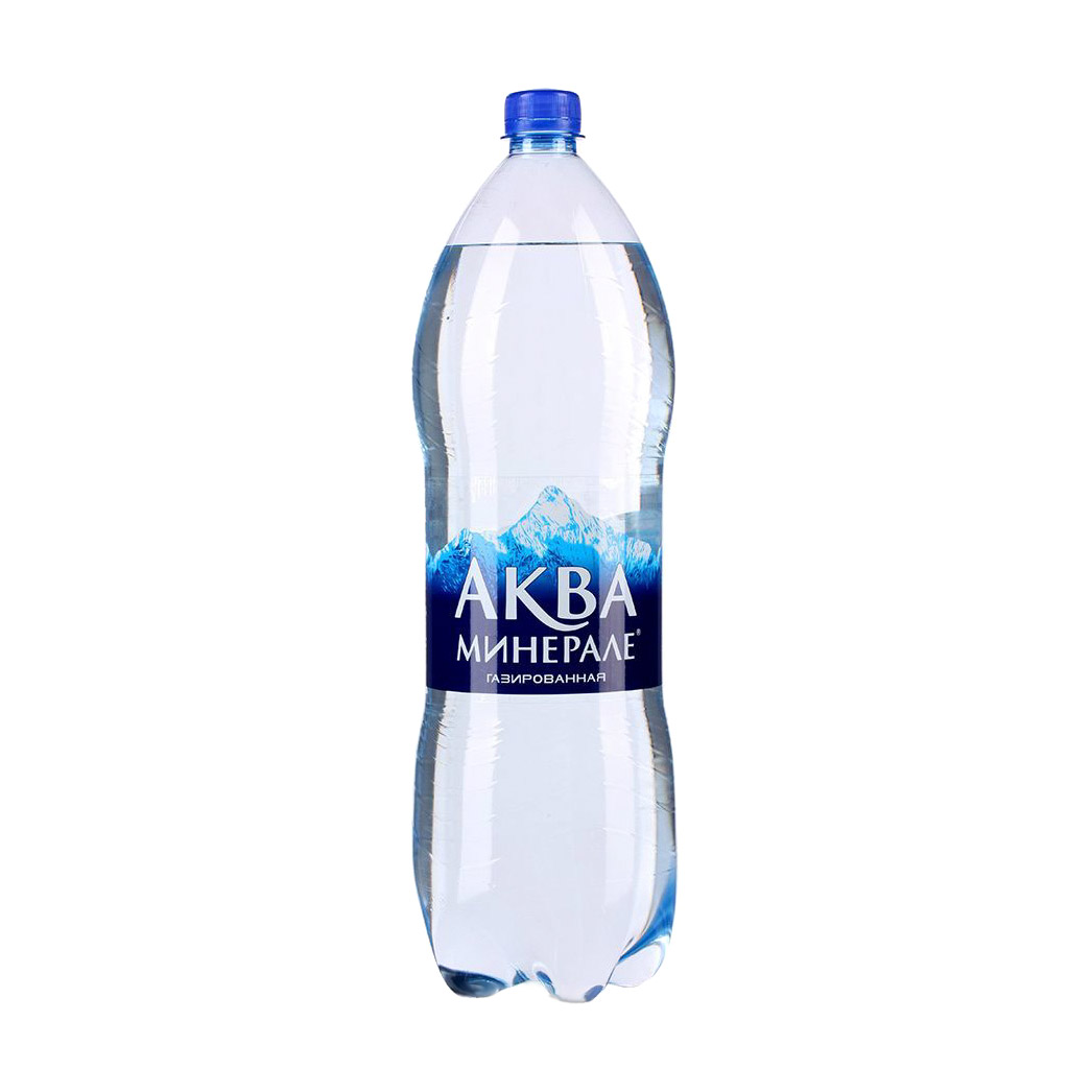 фото Вода питьевая aqua minerale газированная 2 л