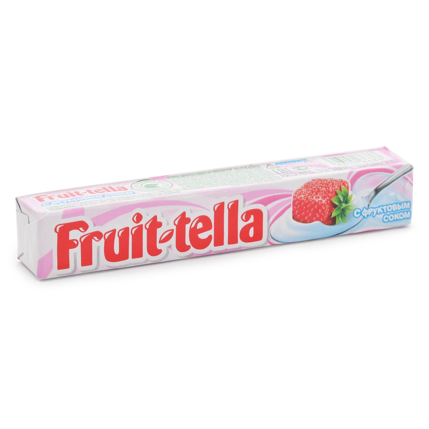 фото Жевательные конфеты fruittella клубничный йогурт, 41 г