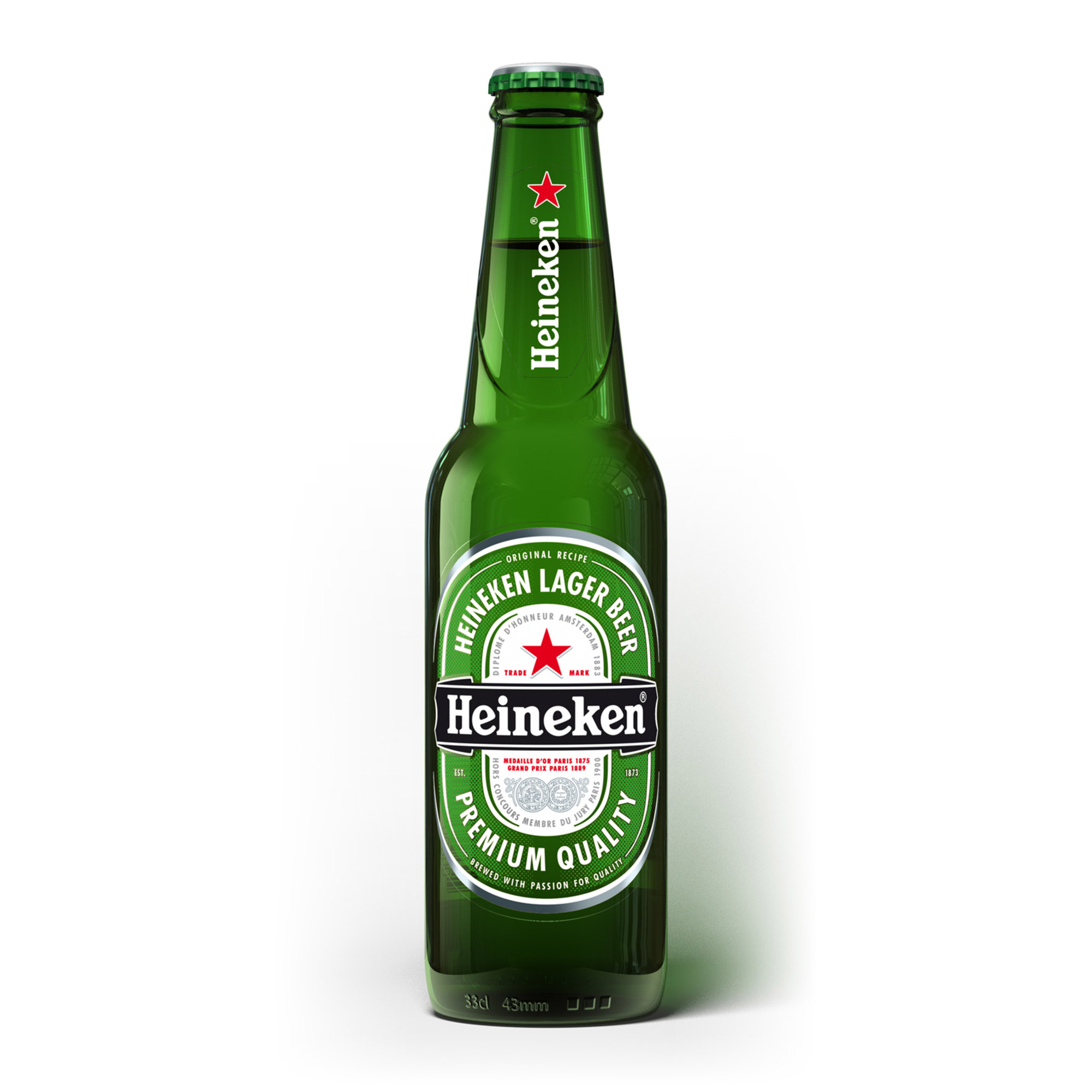 фото Пиво светлое фильтрованное heineken lager 0,33 л