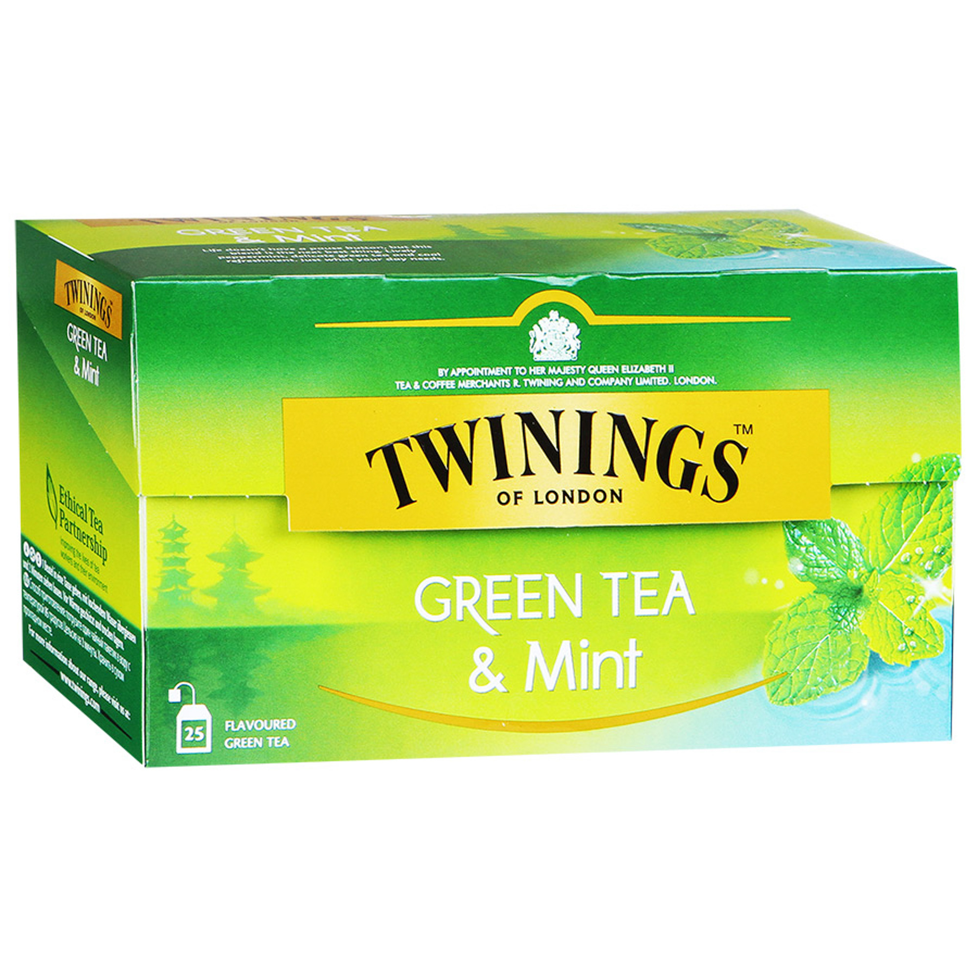 

Чай зеленый Twinings с ароматом мяты 25 пакетиков