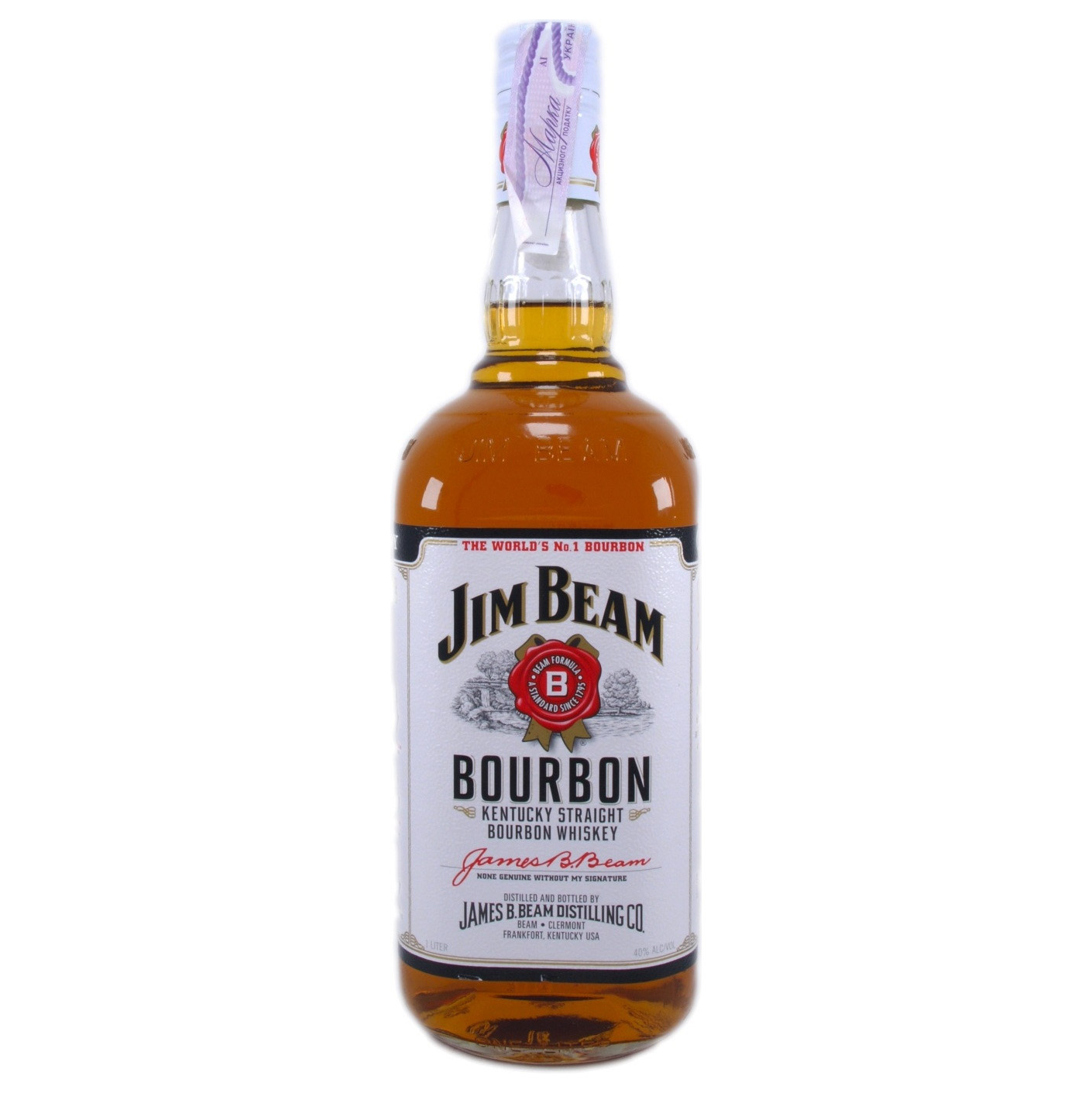 фото Виски jim beam 4 года 1 л