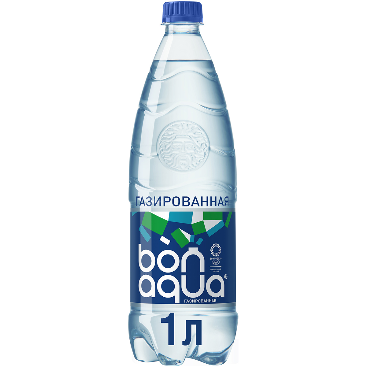 Вода питьевая Bonaqua газированная 1 л