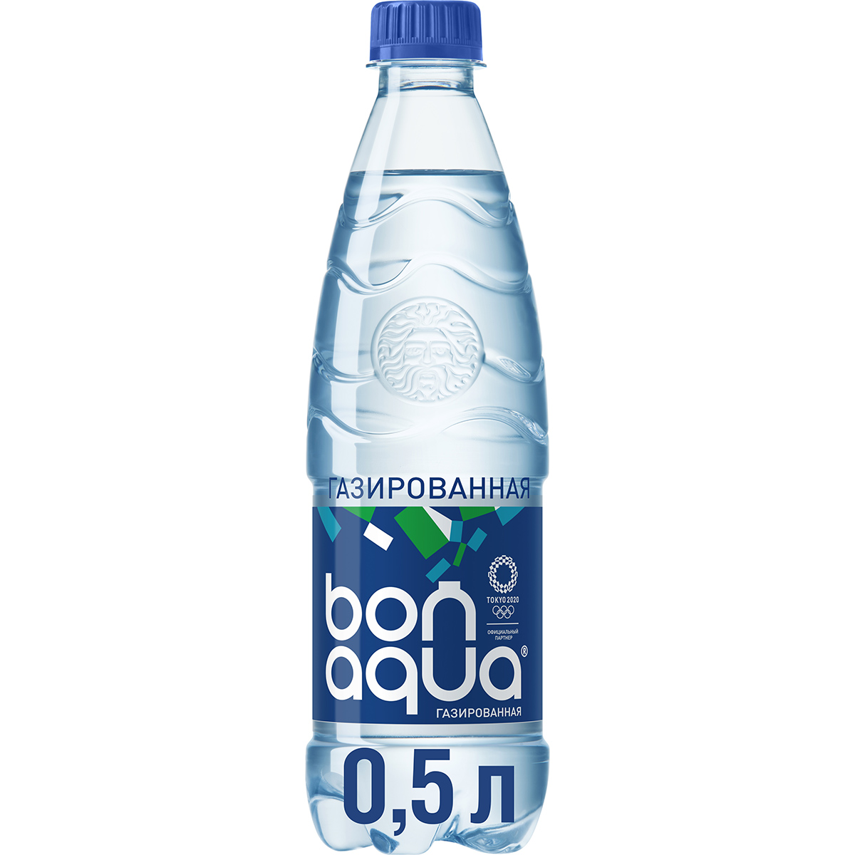 Вода питьевая Bonaqua газированная 0,5 л