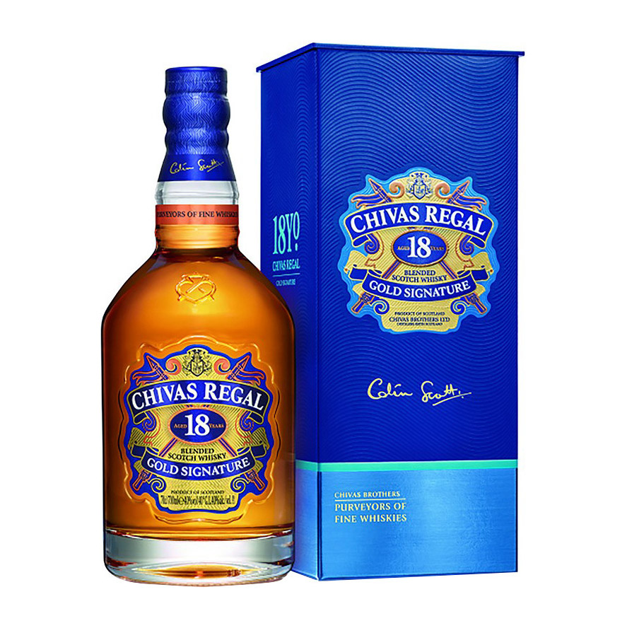 Виски Chivas Regal 18 лет 700 мл
