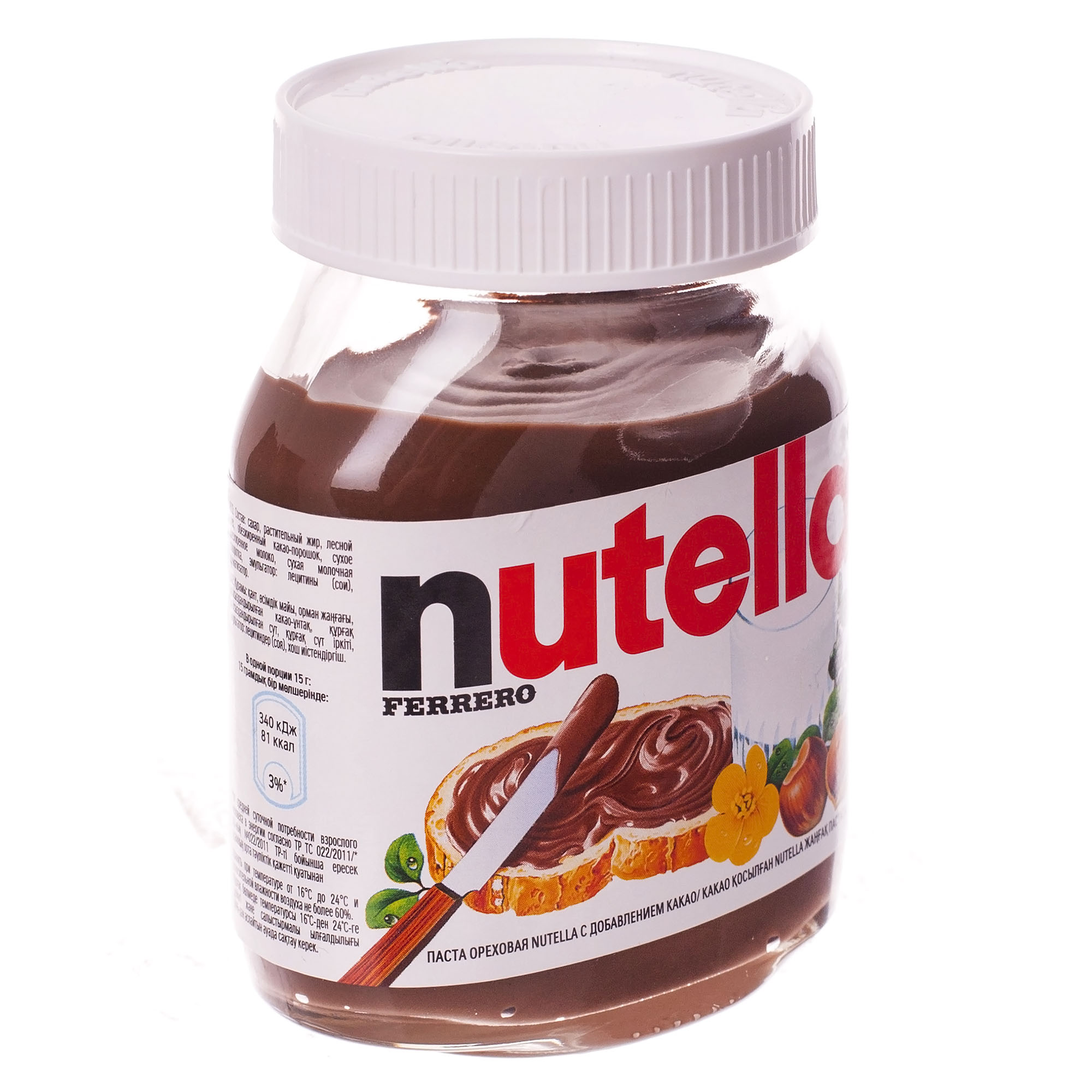 фото Паста шоколадная nutella 180 г (5404) ferrero