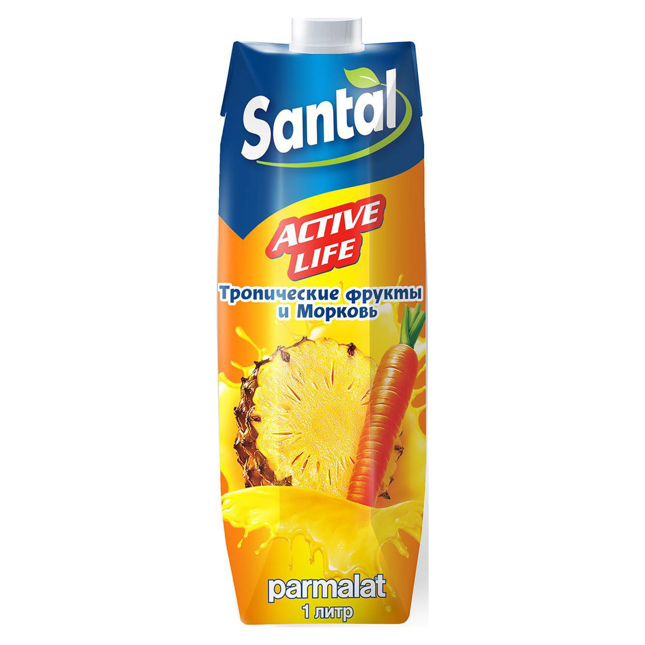 Нектар Santal Active апельсин-морковь