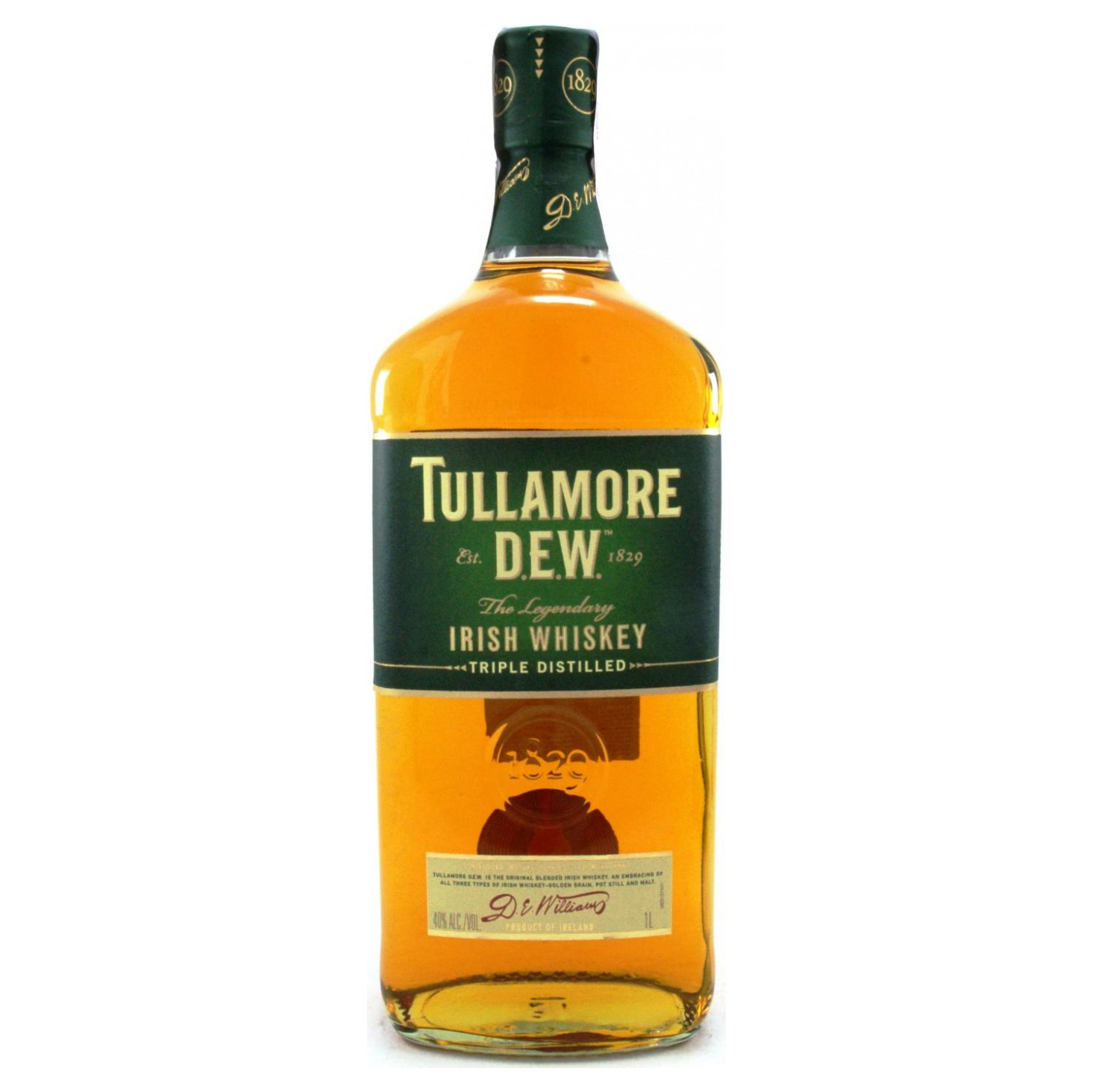 

Виски Tullamore Dew 7 лет 1 л, Виски янтарно-золотого цвета.