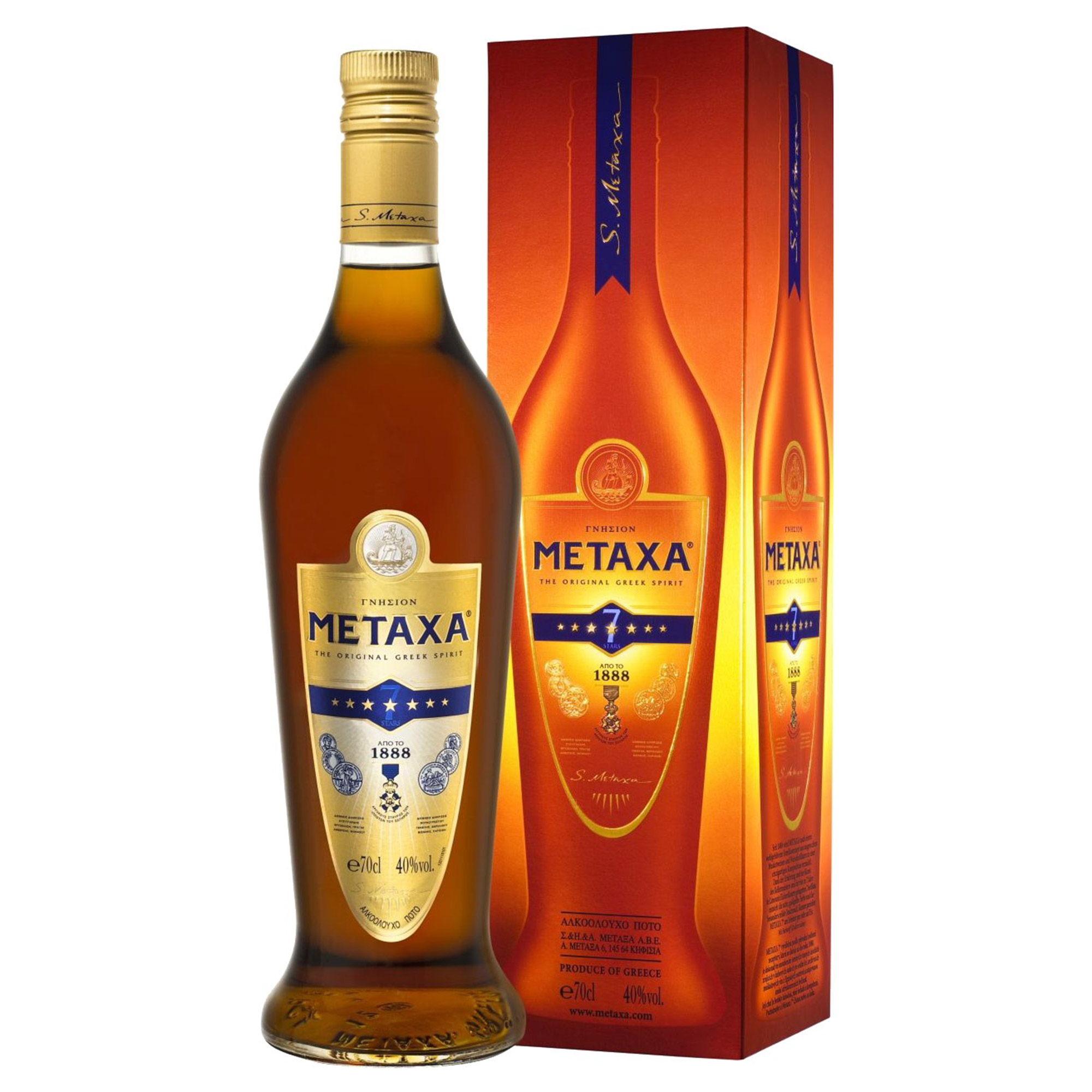 фото Бренди metaxa 7 звезд 700 мл