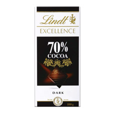 фото Шоколад lindt excellence какао 70% 100 г