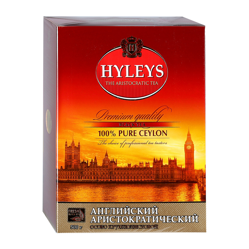 

Чай черный Hyleys Английский аристократический крупнолистовой 500 г