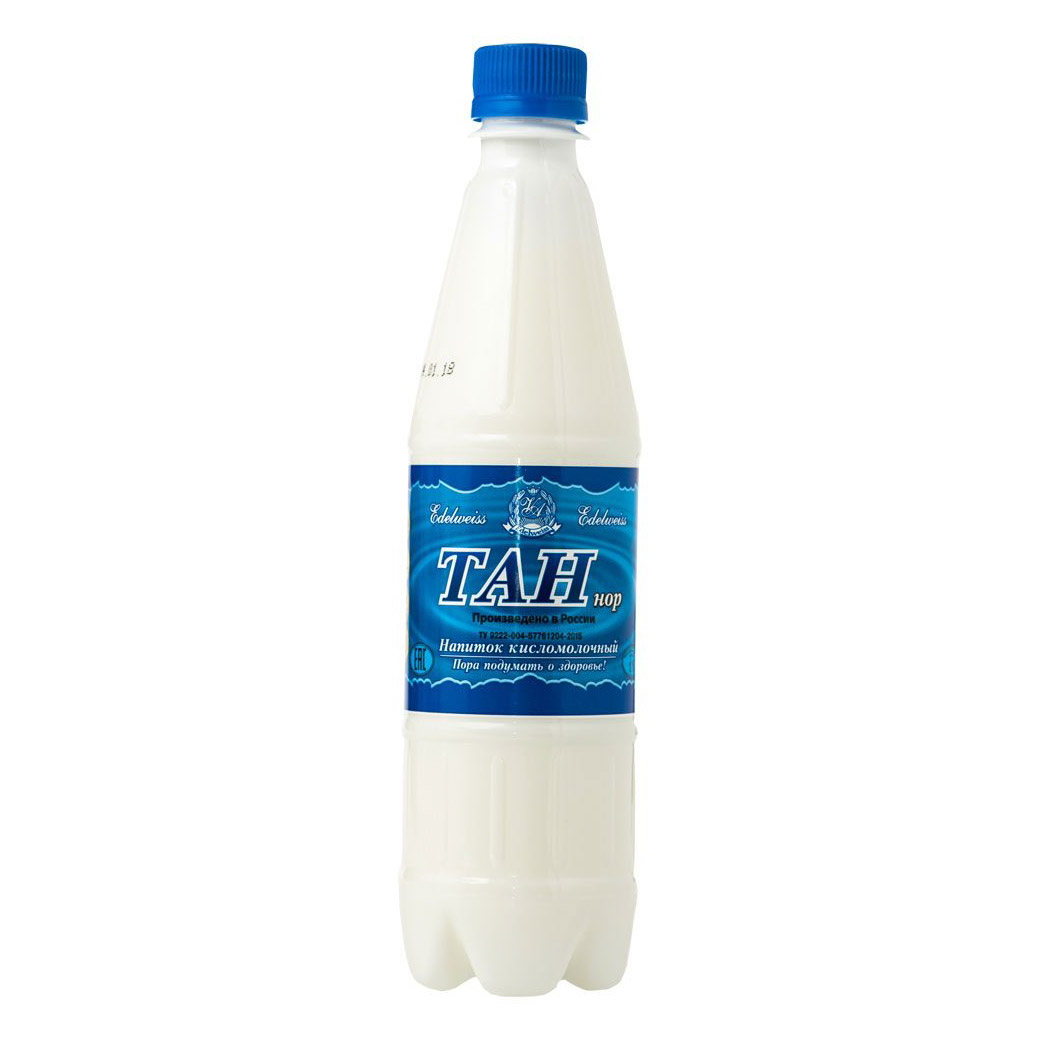 Напиток кисломолочный Тан-нор Эдельвейс 1% 1 л