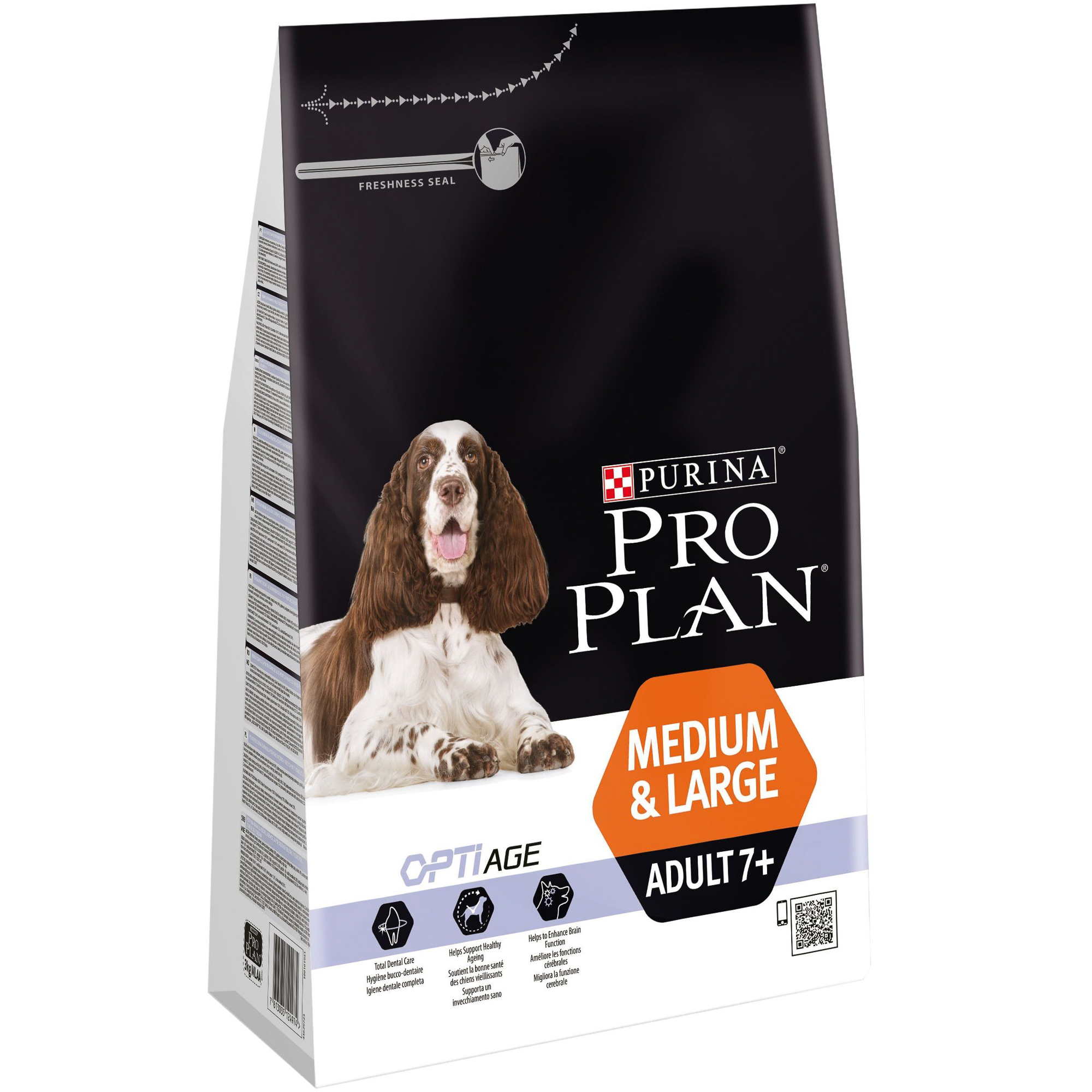 

Корм для собак PRO PLAN Optiage Adult 7+ средних и крупных пород, курица, рис, 3 кг г