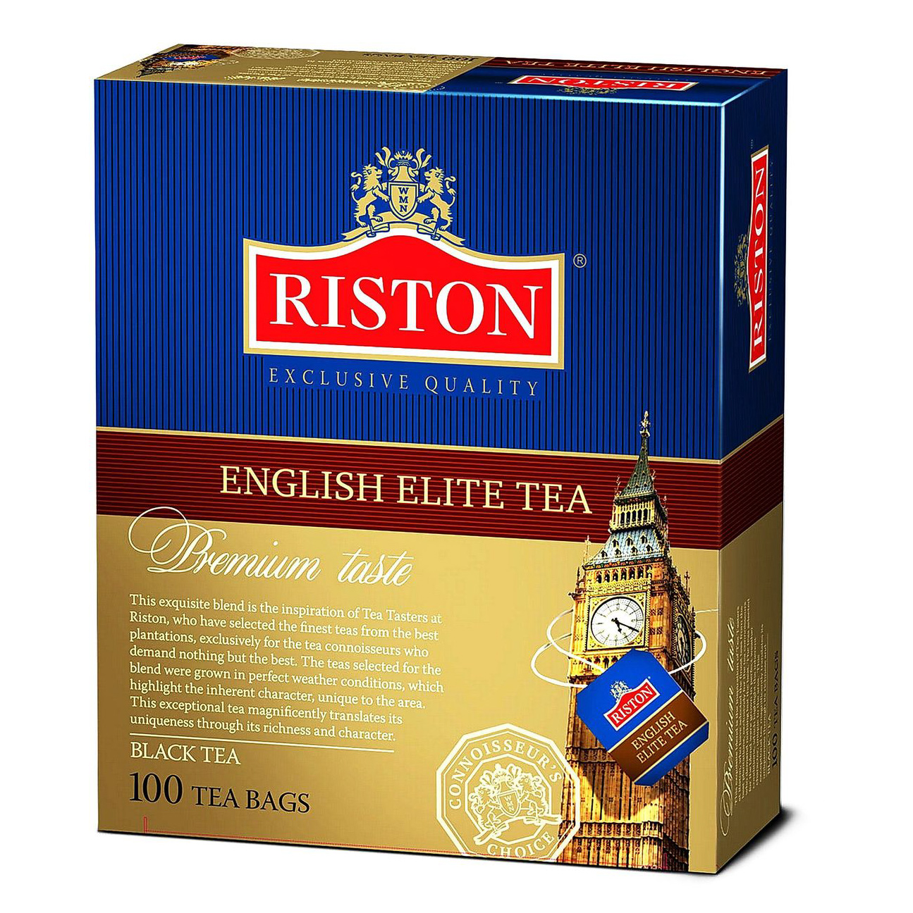 Чай черный Riston Элитный Английский 100 пакетиков