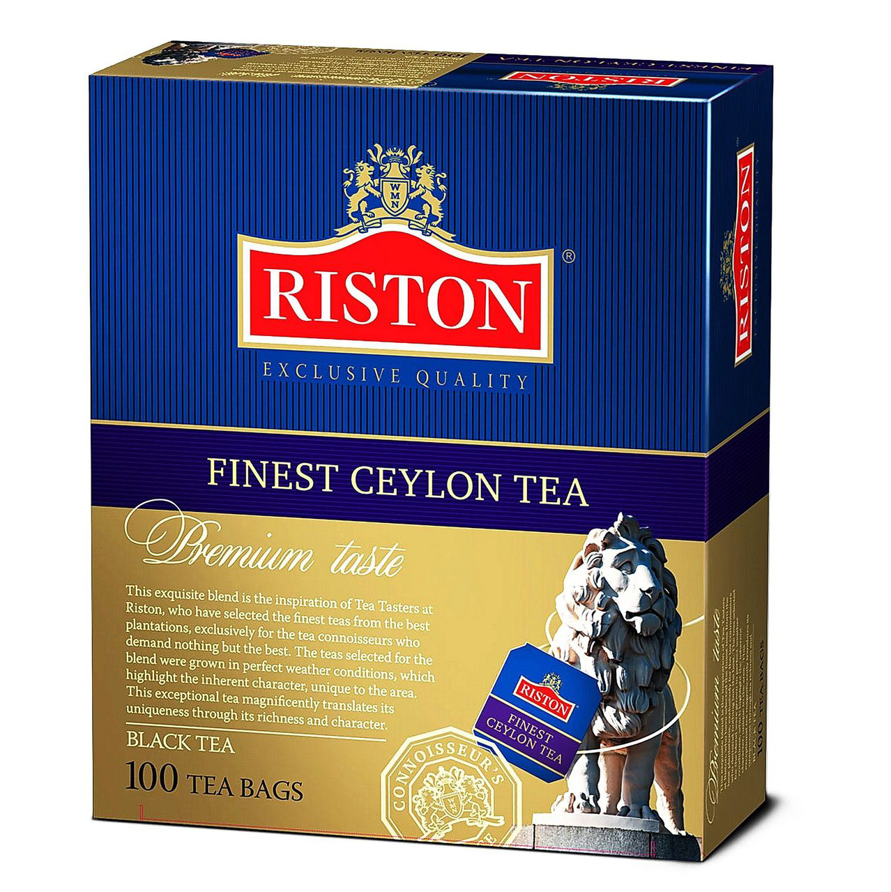Чай черный Riston Finest Ceylon Tea 100 пакетиков