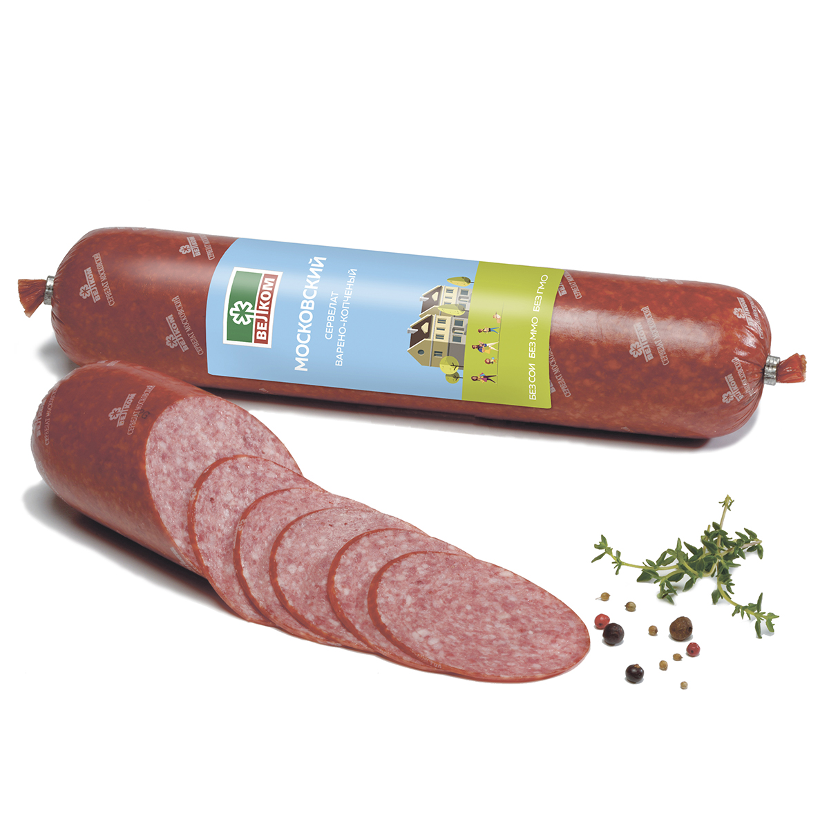 

Сервелат Велком Московский, вес