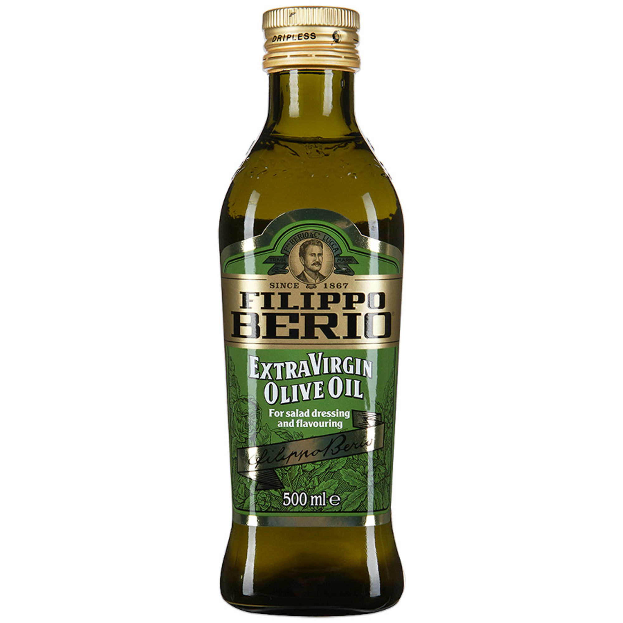 Масло оливковое Filippo Berio Extra Virgin 500 мл - фото 1
