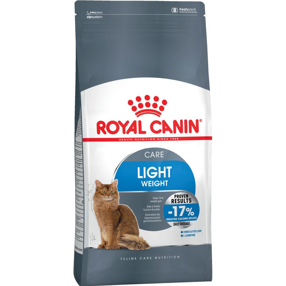 фото Корм для кошек royal canin light weight care для склонных к полноте 2 кг