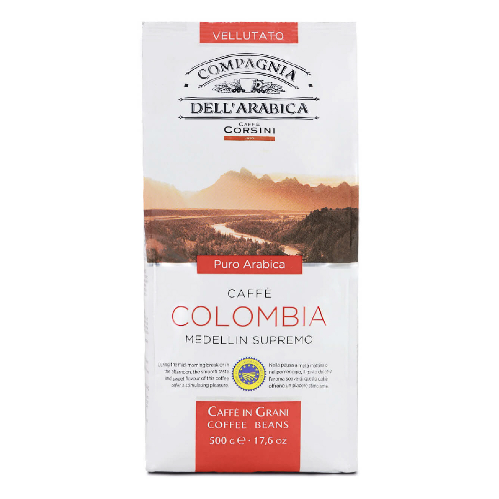 Кофе в зернах Compagnia Dell'Arabica Colombia Medellin Supremo 500 г
